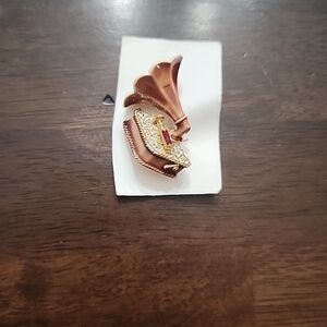 1964 Vintage My Fair Lady Gramophone Brooch